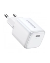 Ugreen Szybka Ładowarka Sieciowa Gan Usb C 30W Pd Nexode Mini Biała - nr 1