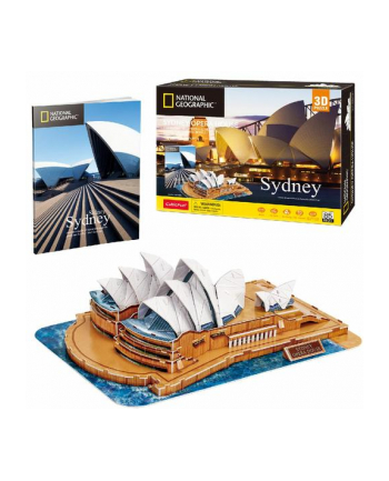 dante Puzzle 3D National Geographic Sydney 86 elementów DS1088H Cubic Fun