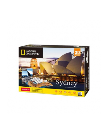 dante Puzzle 3D National Geographic Sydney 86 elementów DS1088H Cubic Fun