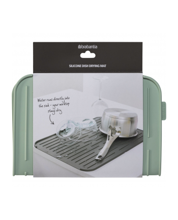 Brabantia Silikonowa Mata Do Suszenia Naczyń Jade Green (203329)