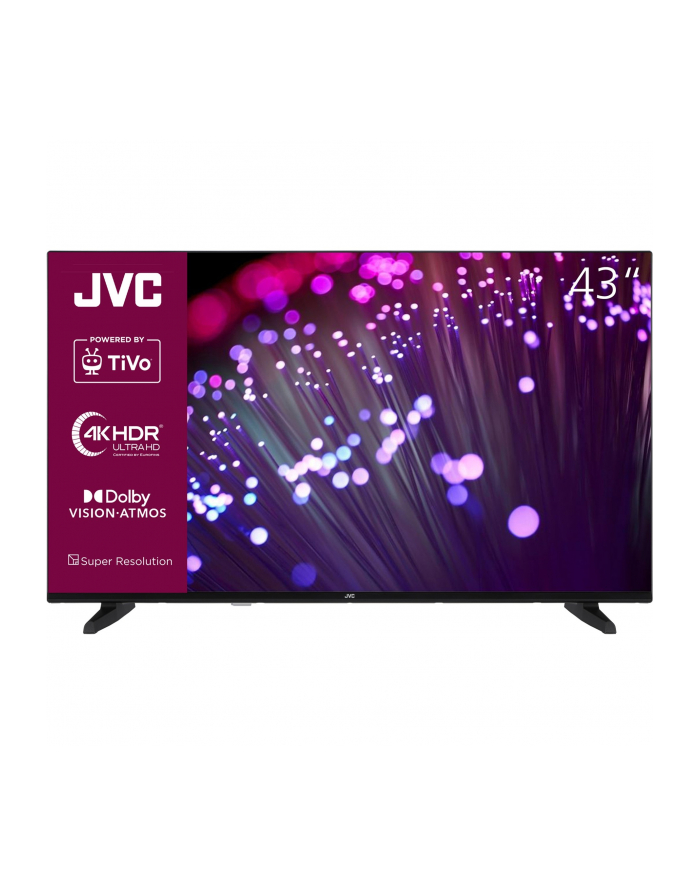 JVC LT-43VU3455, LED TV - 43 - Kolor: CZARNY, UltraHD/4K, triple tuner, Smart TV, TiVo operating system główny