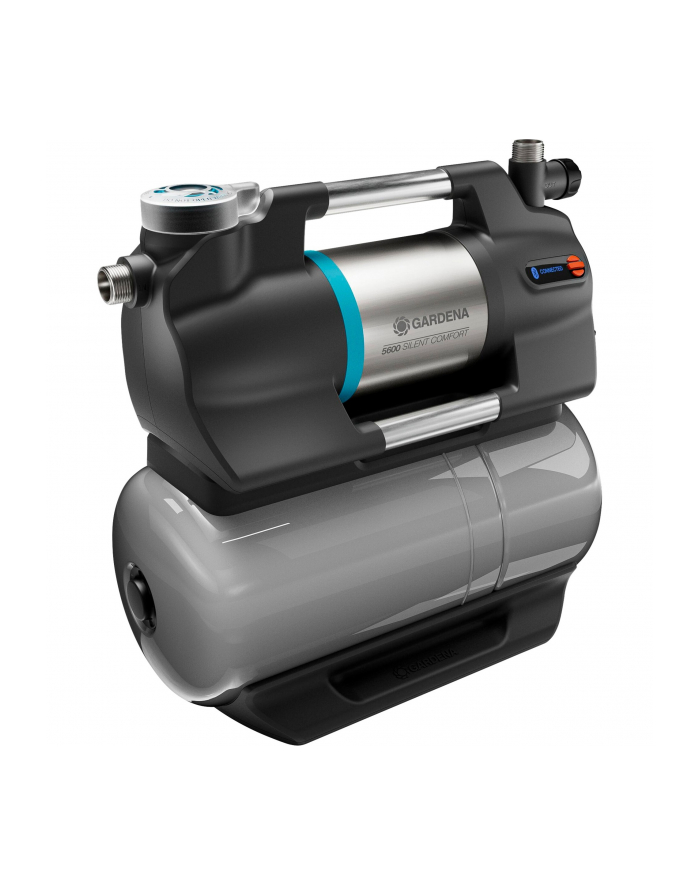 GARD-ENA domestic waterworks 5600 SilentComfort, pump (grey/stainless steel, 900 watts, Bluetooth, model 2023) główny