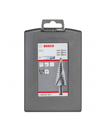 bosch powertools Bosch HSS step drill set, 4mm - 30mm (3 pieces) nr 1