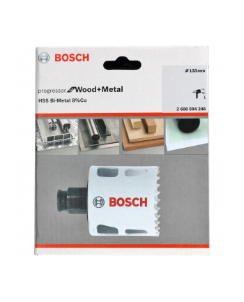bosch powertools Bosch hole saw BiM Progressor for Wood ' Metal, 133mm (5.1/4)