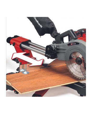 Einhell cordless mitre saw TE-MS 36/10 L Li-Solo, 36Volt (2x18V) (red, without battery and charger)