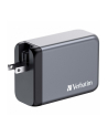 verbatim Ładowarka GNC-240 32205 GaN 240W, PD 3.1, QC 3.0  3x USB-C, 1x USB-A, UE / UK - nr 8