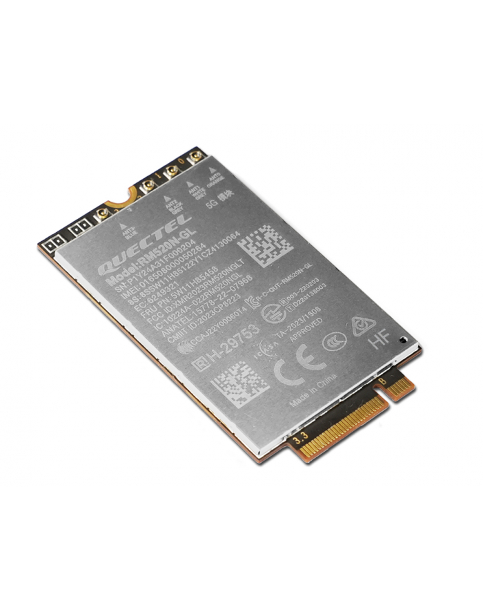 lenovo Moduł WWAN ThinkPad Quectel RM520N-L 5G M.2 4XC1Q24434 główny