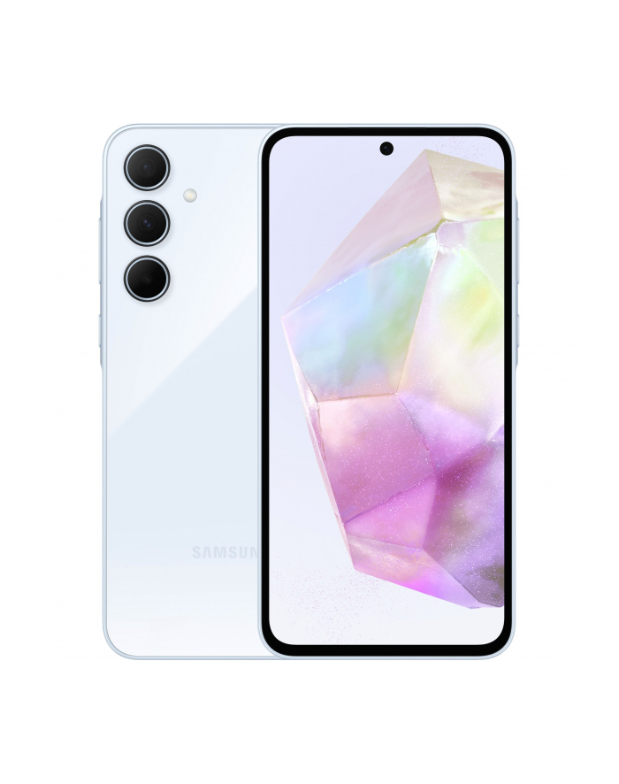 SAMSUNG Galaxy A35 - 6.6 - 5G 128GB, mobile phone (Awesome Iceblue, System Android 14, 6 GB) główny
