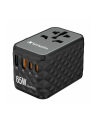 verbatim Adapter podróżny UTA-05 32120 ładowarka GaN 65W 180 krajów, 2x USB-C, 2x USB-A, PD 65W, QC 4+ - nr 5