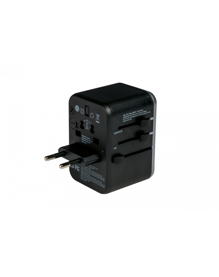 verbatim Ładowarka i adapter podróżny UTA-04 49546  PD 61W, QC 3.0, 2x USB-C, 3x USB-A główny