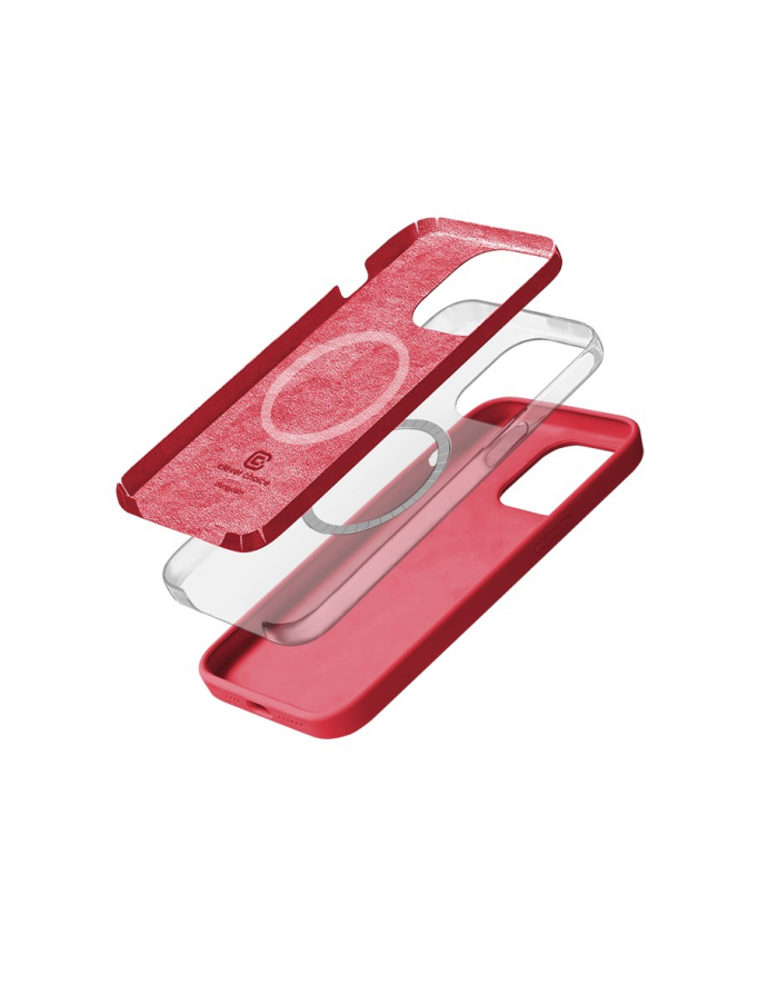 crong Etui Color Cover Magnetic - iPhone 15 Pro MagSafe Różowe główny