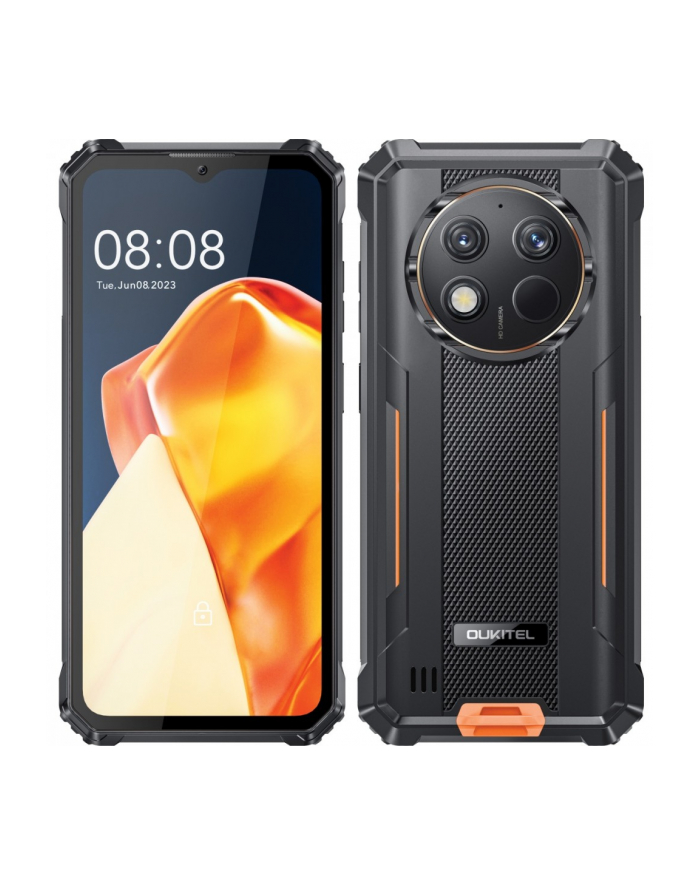 oukitel Smartfon WP28S 4/128GB 10600 mAh DualSIM pomarańczowy główny