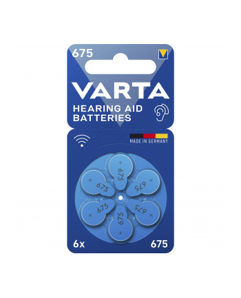 Varta Do Aparatu Słuchowego Pr44 Typ 675 (6 Szt.)