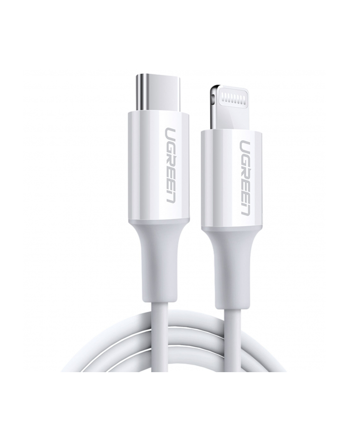 Ugreen Kabel Przewód Mfi Usb Typ C - Lightning 3A 2M Biały (Us171) główny