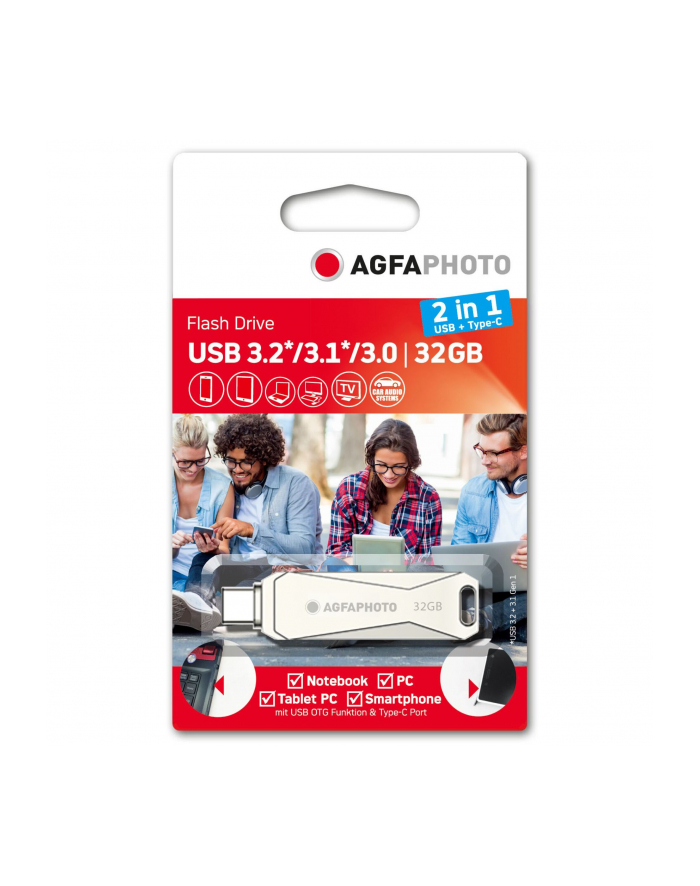 Agfaphoto Pendrive 32 GB (10542N) główny