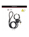 Master Lock Zapięcie Rowerowe Kablowe Master Lock 8275Eurdproblk Czarny Zapięcie Kluczykowe - nr 6