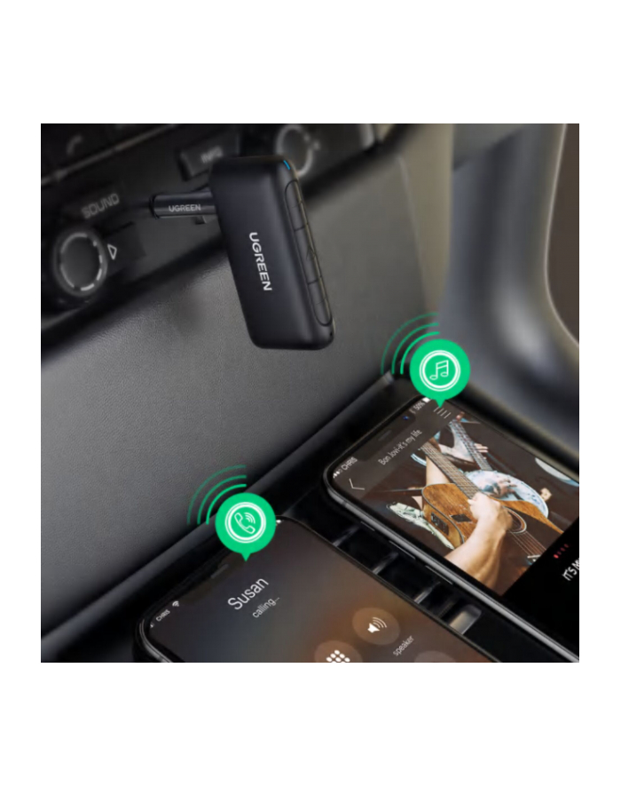 UGREEN TRANSMITER BLUETOOTH ADAPTER AUX MINI JACK 70303 główny