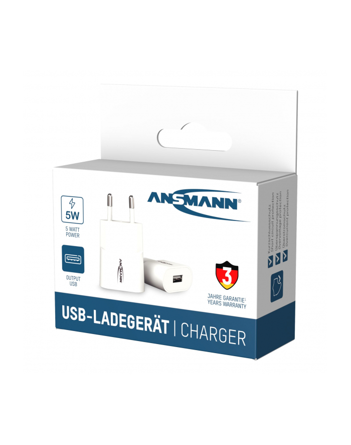 Ładowarka Ansmann Homecharger Hc105 1X Usb-A (1001-0112) (11099386) główny