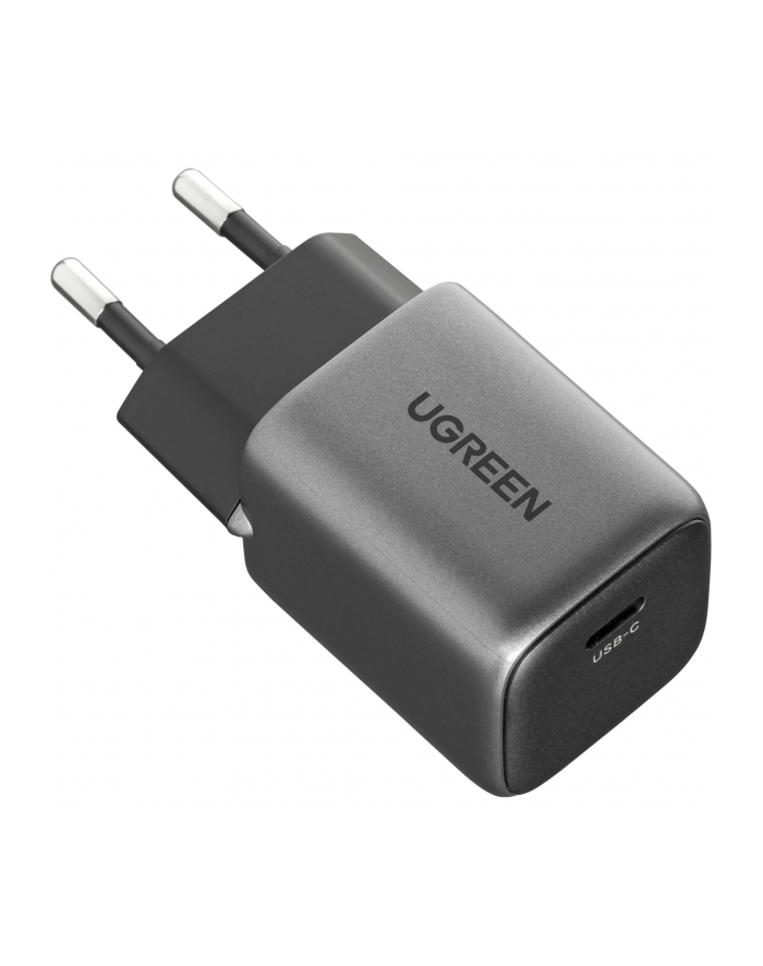 Ugreen Nexode Mini szybka ładowarka sieciowa GaN USB C 30W PD szara (CD319) główny