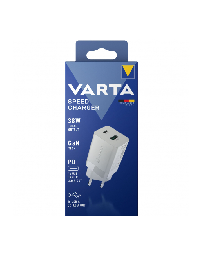 Varta Ładowarka Usb Speed Charger 38 W 57955101111 główny