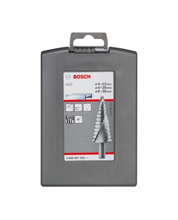 bosch powertools Bosch HSS step drill set, 4mm - 30mm (3 pieces)