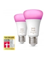 Philips Hue E27 double pack 2x800lm 75W - White ' Col. Amb. - nr 7