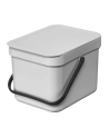 Brabantia Kosz Do Segregacji Odpadów Sort & Go 6L Jasnoszary (213267) - nr 1