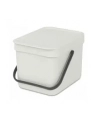 Brabantia Kosz Do Segregacji Odpadów Sort & Go 6L Jasnoszary (213267) - nr 3