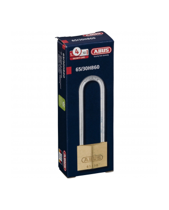 Abus Kłódka Mosiężna 65/30HB60 SL 4