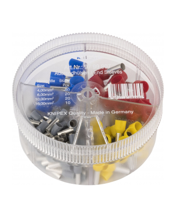 Knipex Asortyment Tulejek Kablowych 4-16Mm
