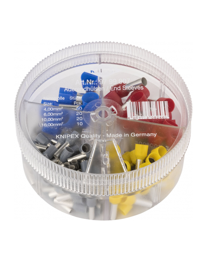 Knipex Asortyment Tulejek Kablowych 4-16Mm główny