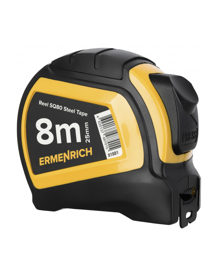 Taśma miernicza 8m Ermenrich Reel SQ80 główny