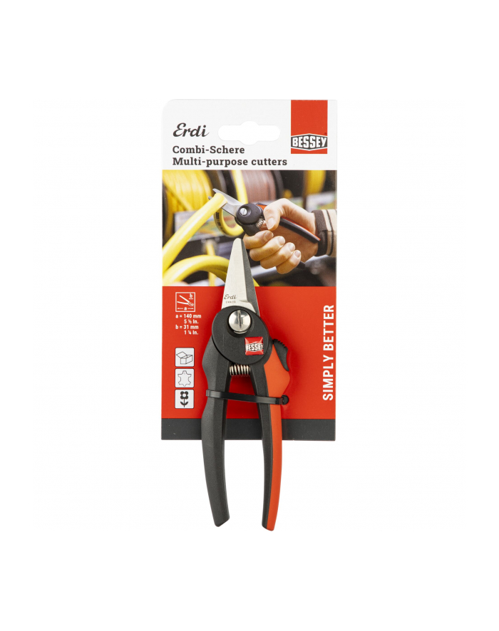 Erdi Wielofunkcyjne nożyce proste ERGO D47-2 główny