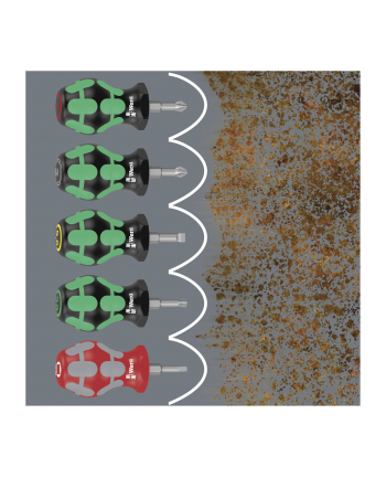 Wera Zestaw Wkrętaków Krótkich Torx Stubby Set Tx 1 8876