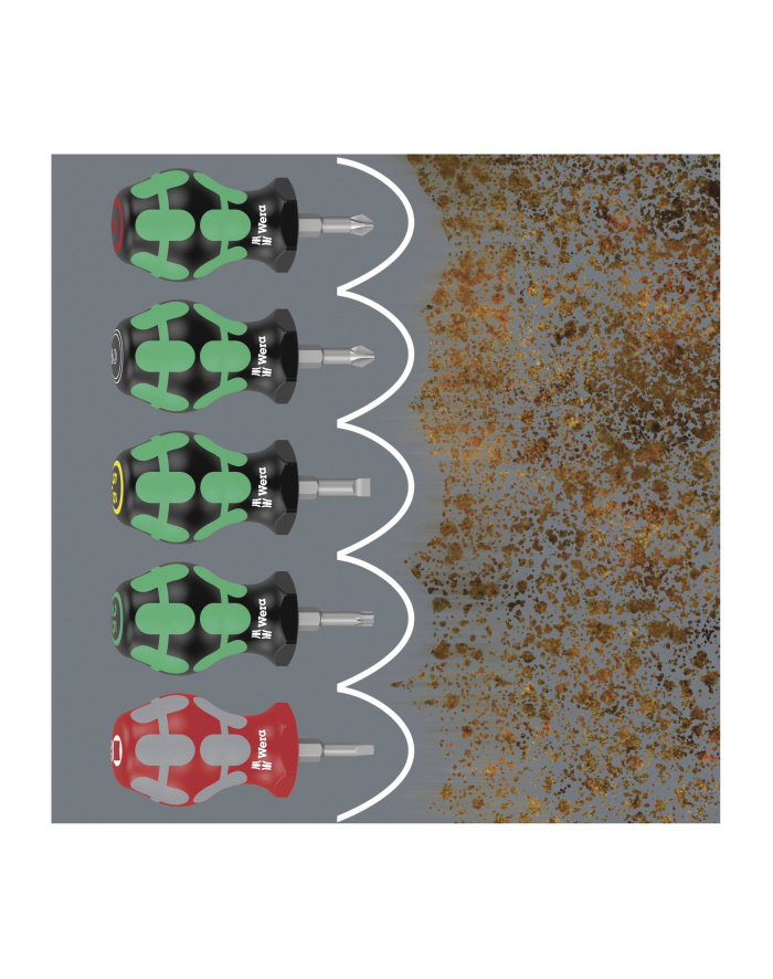 Wera zestaw wkrętaków Stubby Set (541179) główny