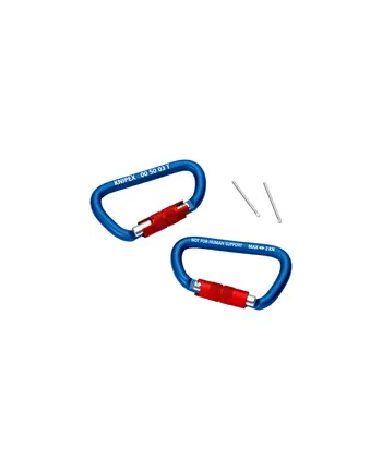 Knipex 2 Karabińczyki Do Linek Zabezpieczających (005003Tbk) nr 2