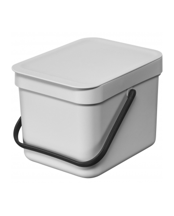 Brabantia Kosz Do Segregacji Odpadów Sort & Go 6L Jasnoszary (213267)