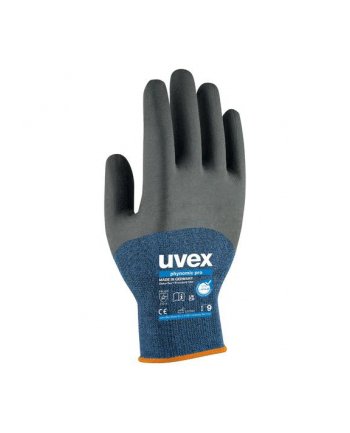 Rękawice Robocze Uvex Phynomic Pro 6006210 Rozmiar Rękawic 10 Niebieski Czarny