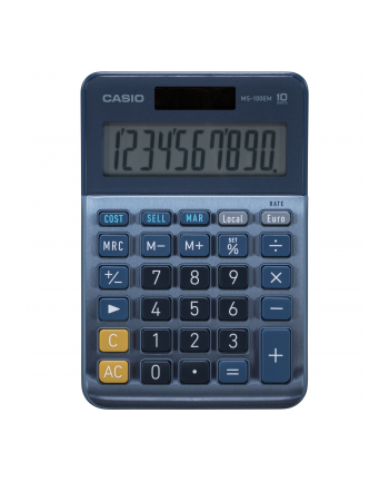 Kalkulator Casio Ms 100 Em Niebieska