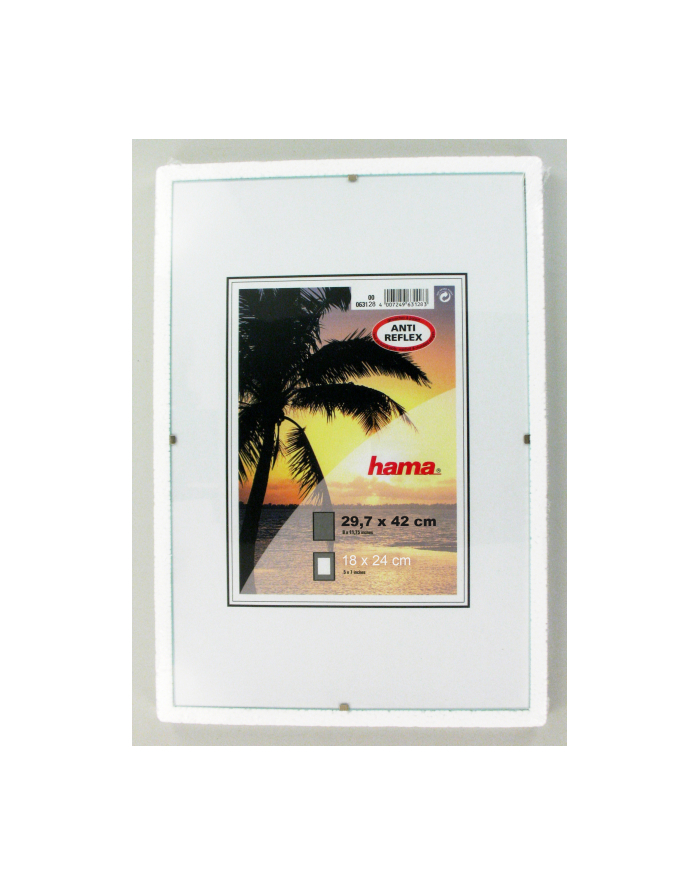 Hama Clip-Fix ARG DIN A3 29,7x42 Frameless Picture Holder 63128 główny