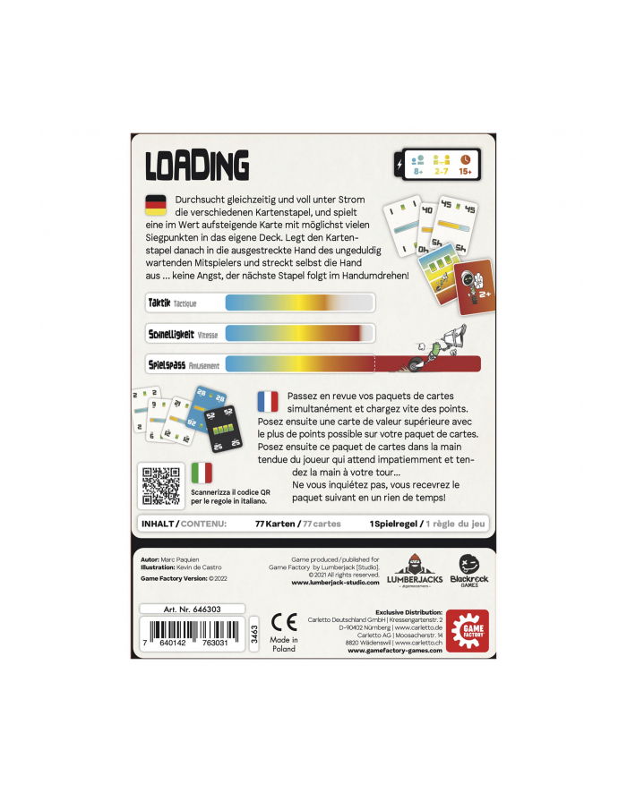 Carletto Deutschland GAMEFACTORY - Loading (wersja niemiecka) główny
