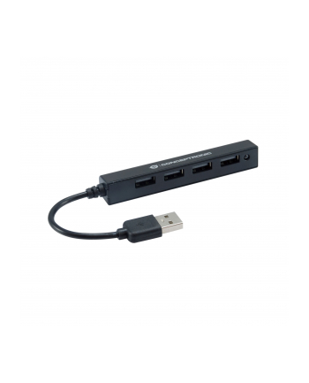 Conceptronics HUBBIES USB hub - 4 - Czarny (HUBBIES05B)