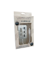 LC Power LC-HUB-C-CR USB hub - 3 - USB 3.0 - Srebrny - nr 4