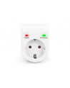 Digitus DIGITUS OVERVOLTAGE PROTECTION ADAP. LED 1XCEE 7/7 TV-GS CE-LVD - BIAŁY (DN95400) - nr 28