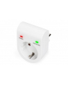 Digitus DIGITUS OVERVOLTAGE PROTECTION ADAP. LED 1XCEE 7/7 TV-GS CE-LVD - BIAŁY (DN95400) - nr 29