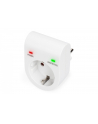 Digitus DIGITUS OVERVOLTAGE PROTECTION ADAP. LED 1XCEE 7/7 TV-GS CE-LVD - BIAŁY (DN95400) - nr 34