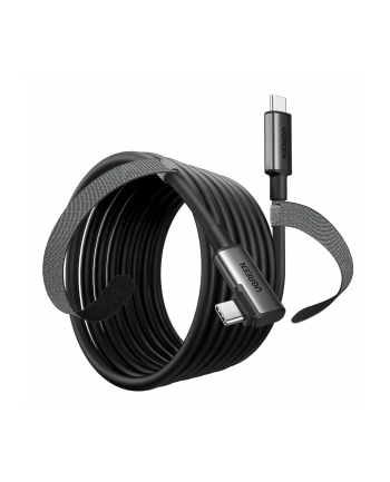 Ugreen Ugreen Kabel Kątowy Usb Typ C - Usb Typ C Do Ładow Czarny