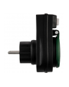 REV ADAPTER Z WLACZNIK IP44 CZARNY-ZIELONY  () CZARNY / ZIELONY (0020190502) - nr 3