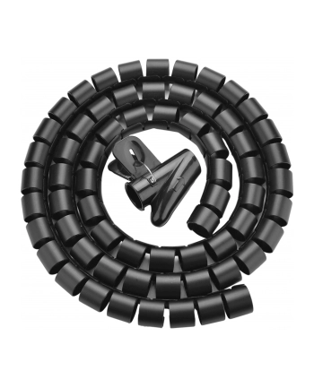 UGREEN ORGANIZATOR KABLI W TUBIE LP121, 3M (CZARNY) (UGR458BLK)