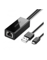UGREEN ADAPTER SIECIOWY  30985 MICRO USB DO RJ45, DO TV STICKÓW I CHROMECASTÓW (CZARNY)  (UGR311BLK) - nr 3